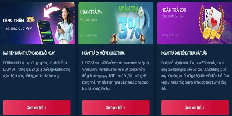 Thưởng nạp tiền F168 Casino